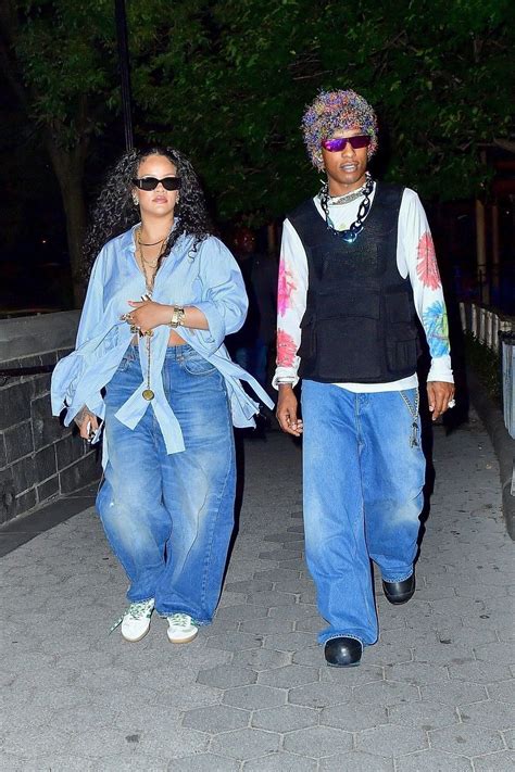 Rihanna and ap rocky jeans